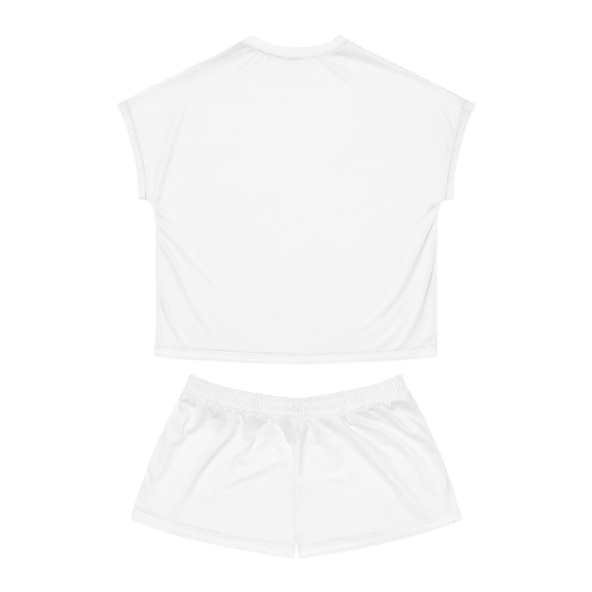 Chubby Gloomy Bear Y2K - Women's Short Pajama Set (AOP)